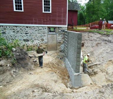 Messer/Mayer Retaining Wall